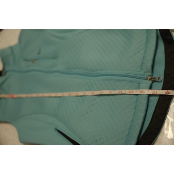 Nike women's running vest fit therma turquoise teal size L - Picture 14 of 16